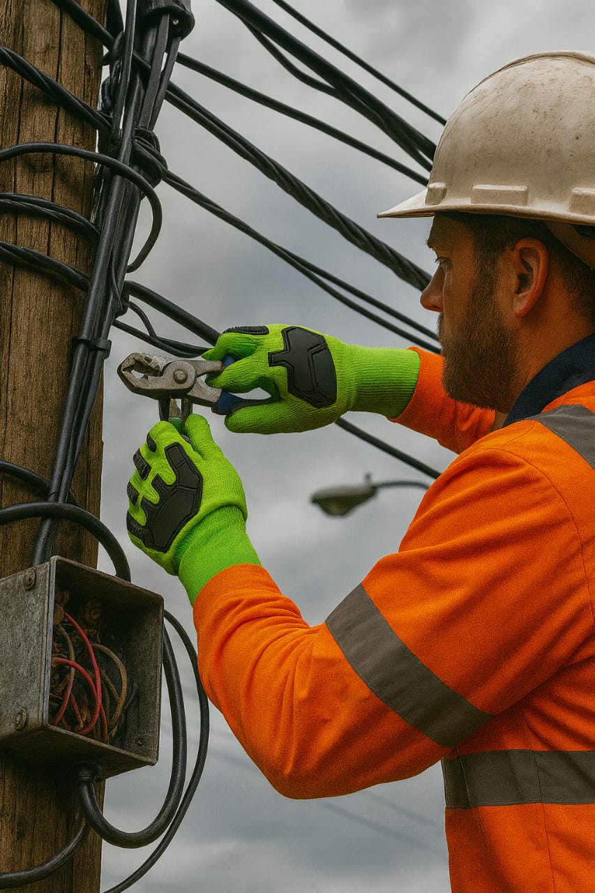 High-Visibility & Protective Work Gloves
