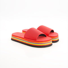 Black Camel - Sandal -(0011)- Red