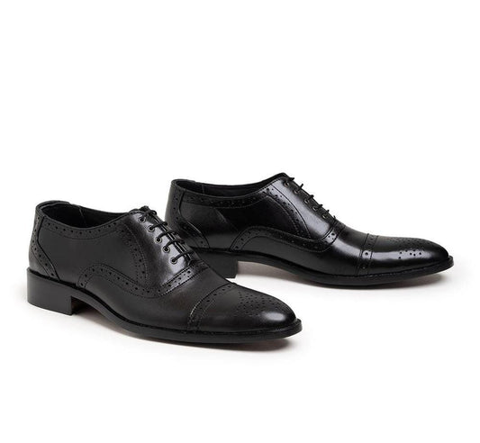 Men's Wickford Black Leather Formal Shoes