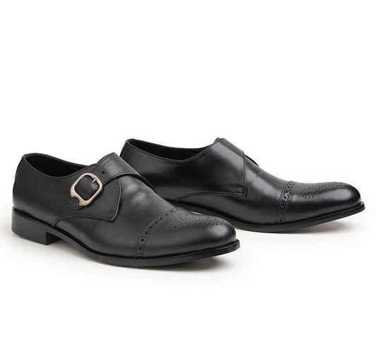 Men's Maxim Black Leather Formal Shoes