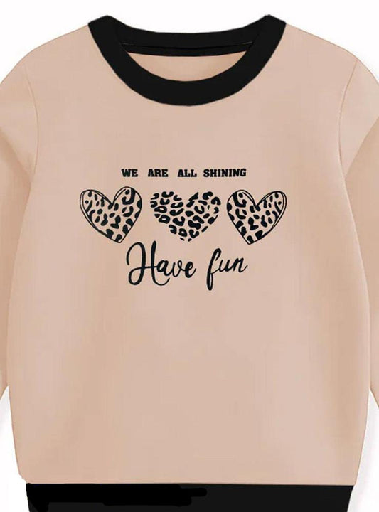 We Are All Shining Have Fun Girl's Sweatshirt