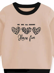 We Are All Shining Have Fun Girl's Sweatshirt