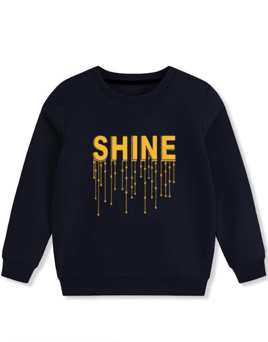 Girls Flees Sweatshirt - Shine