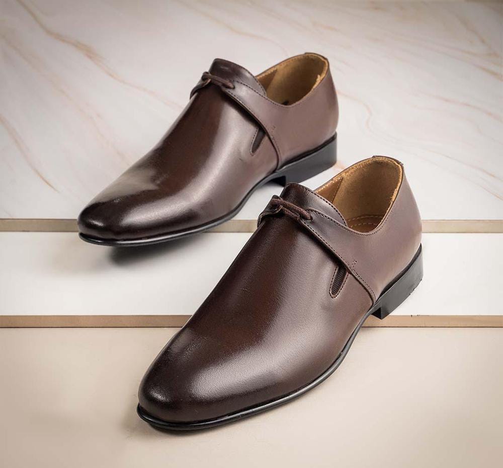 Men's Lucca Brown Leather Formal Shoes