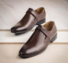 Men's Lucca Brown Leather Formal Shoes