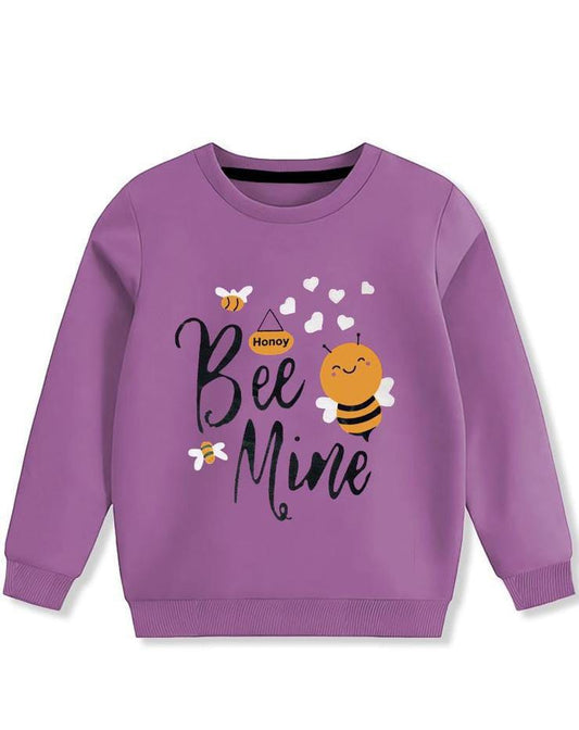 Bee Mine Girl's Sweatshirt