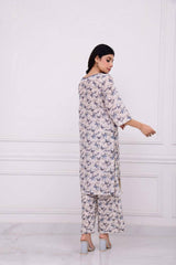 2Pcs Norans Silk Lawn Printed Suit