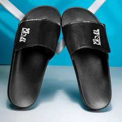 Black Camel Magic Style Slides Flip Flop