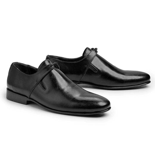 Men's Lucca Black Leather Formal Shoes