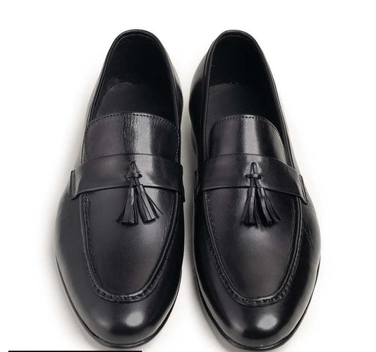 Men's Nelson Black Leather Formal Shoes