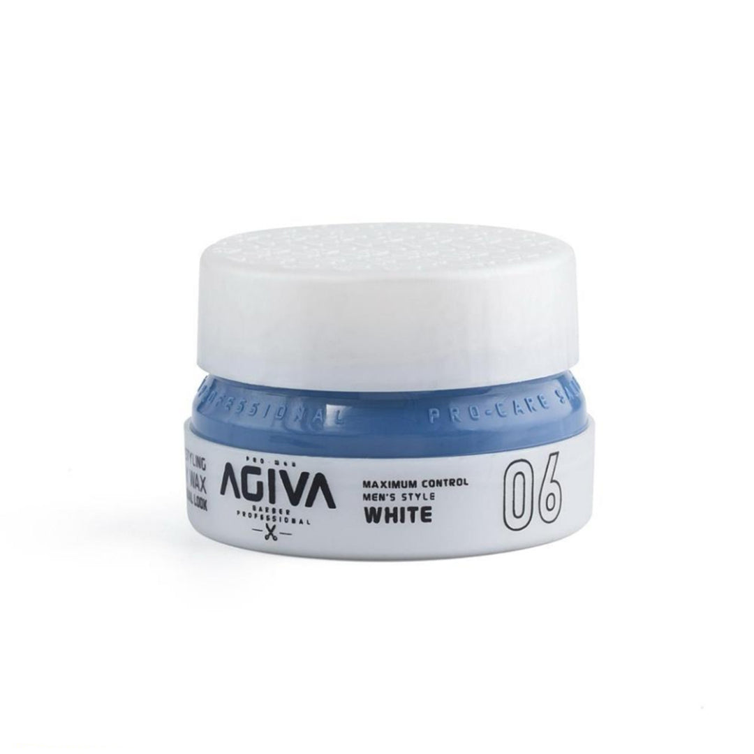 Agiva Styling Hair Wax 06 Clay Natural Look-White