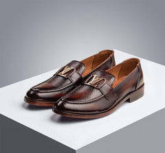 Men's Dorval Brown Leather Formal Shoes