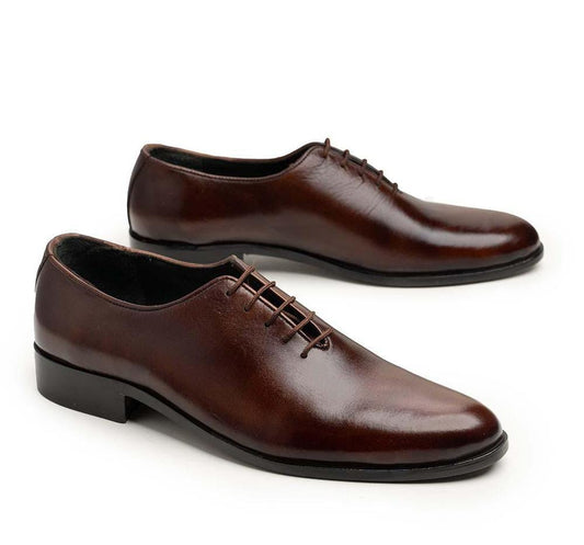 Men's Gomilla Brown Leather Formal Shoes